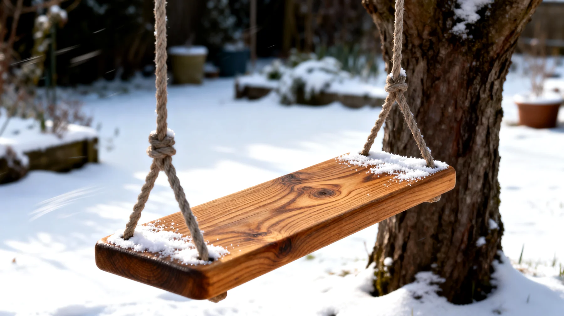 Dondolo da giardino"